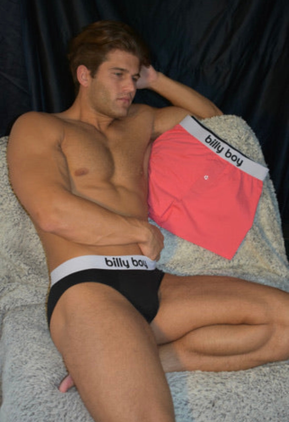 Black Billy Boy Briefs