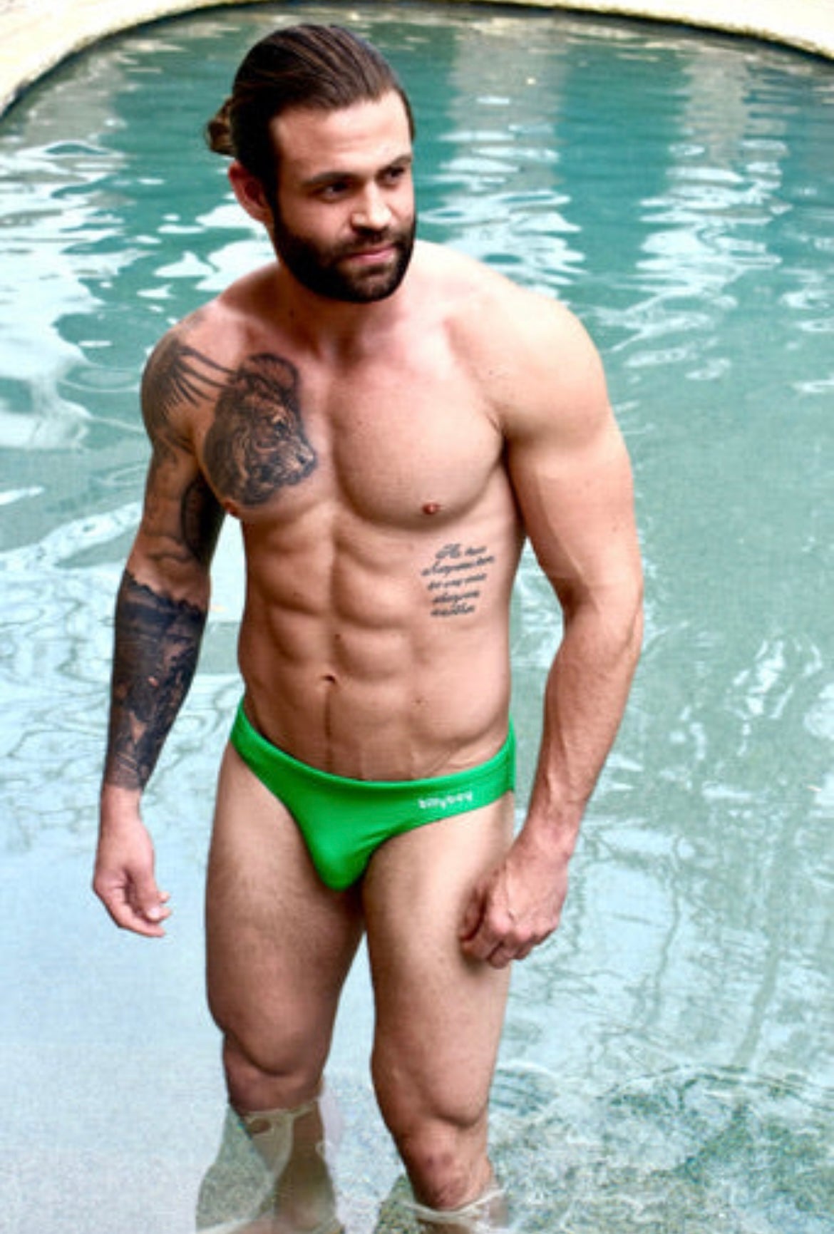 Green Classic Speedo