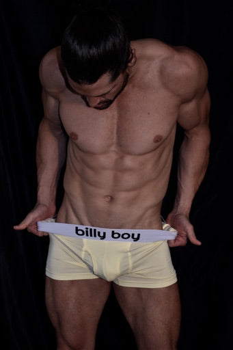 Yellow Billy Boy Boxer Briefs